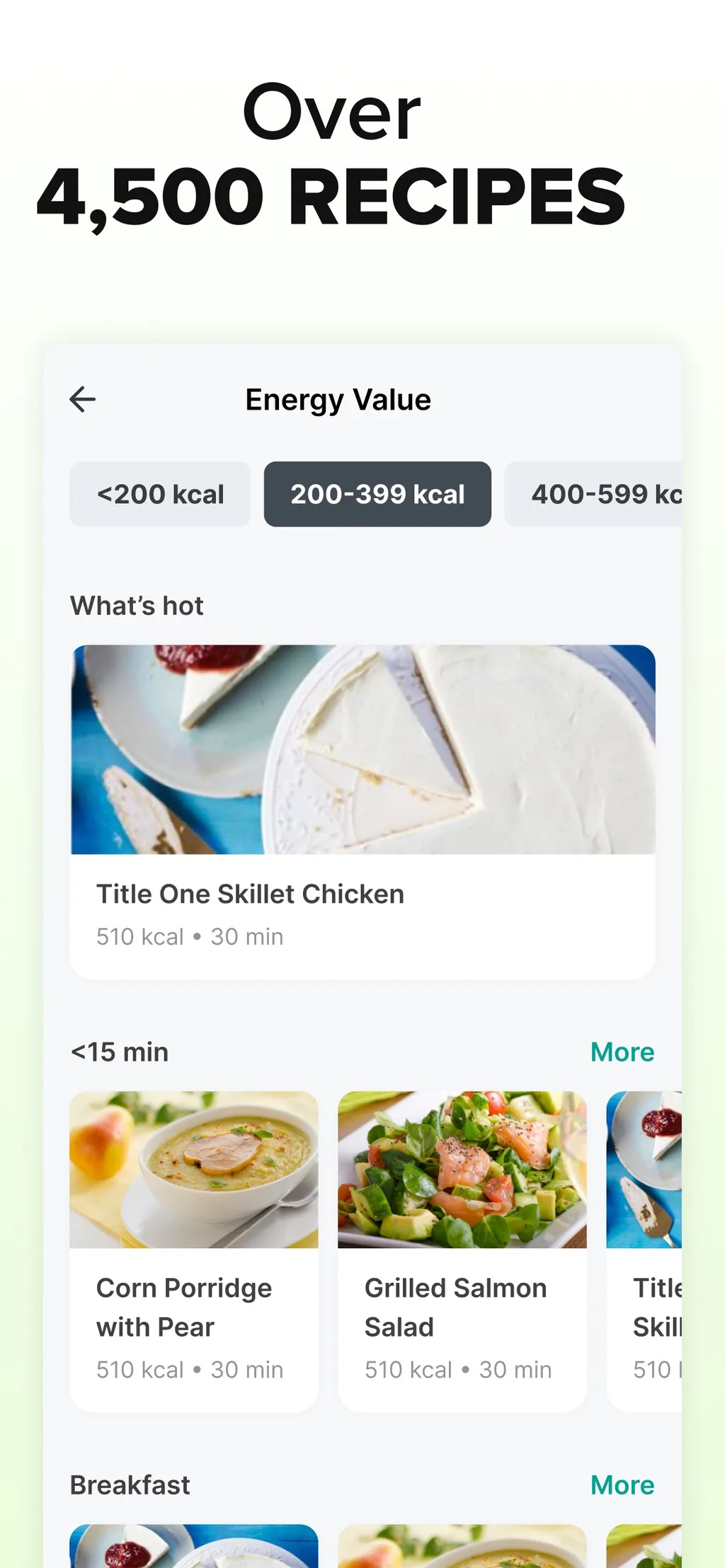Calorie Counter: Food Tracker App Store screenshot 8
