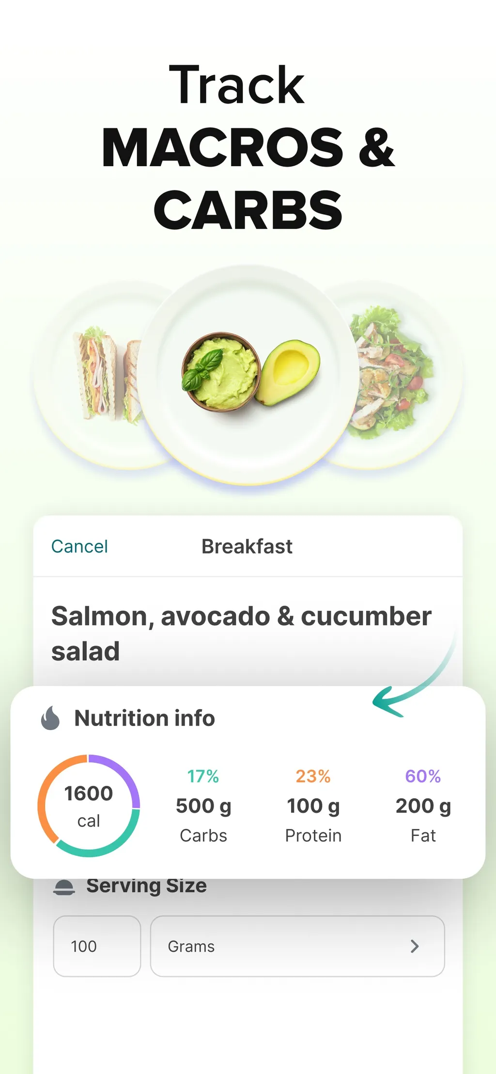 Calorie Counter: Food Tracker App Store screenshot 10