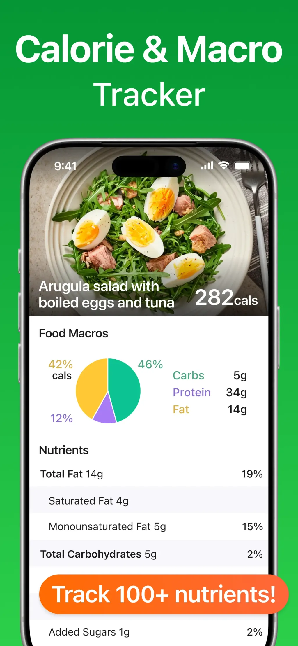 Calorie Counter - MyNetDiary App Store screenshot 4
