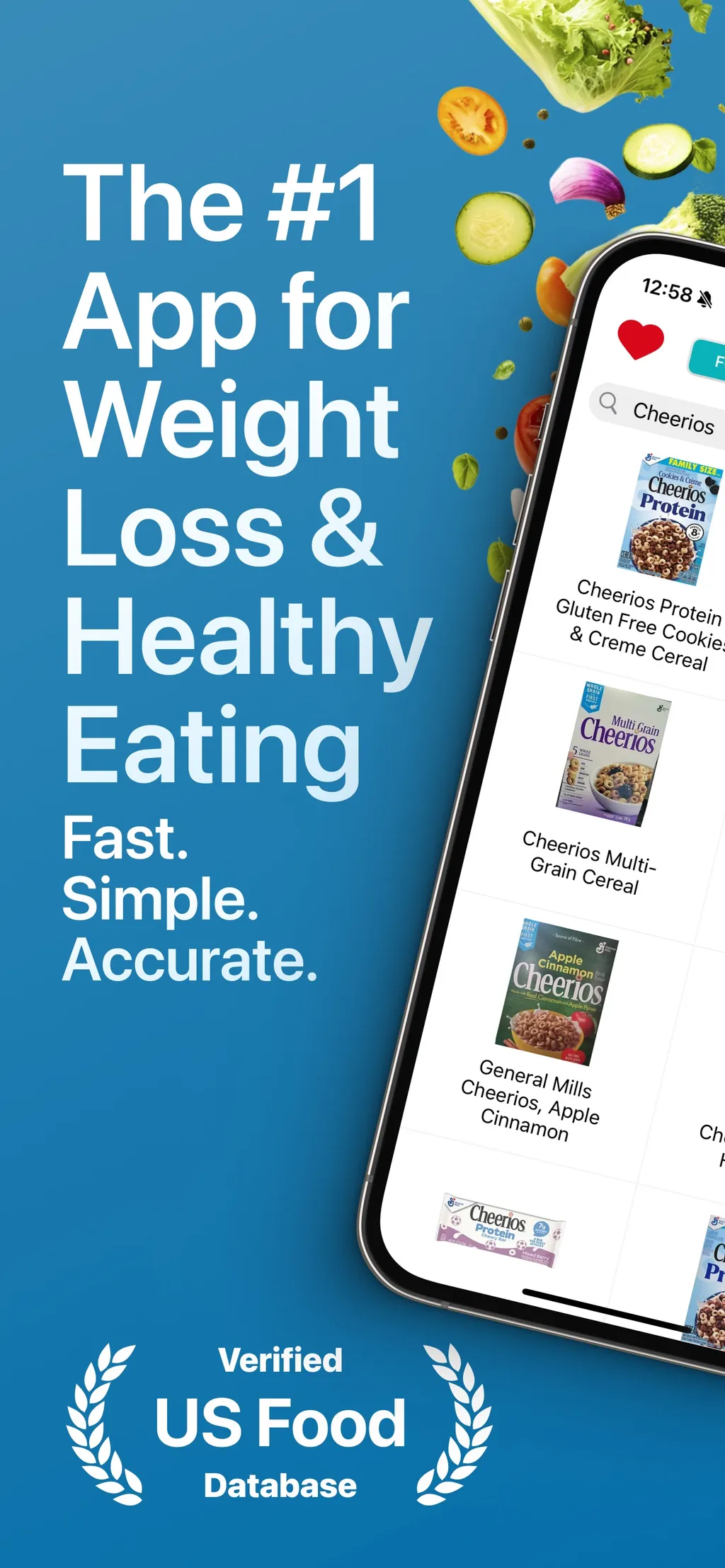 Calorie Counter + App Store screenshot 1
