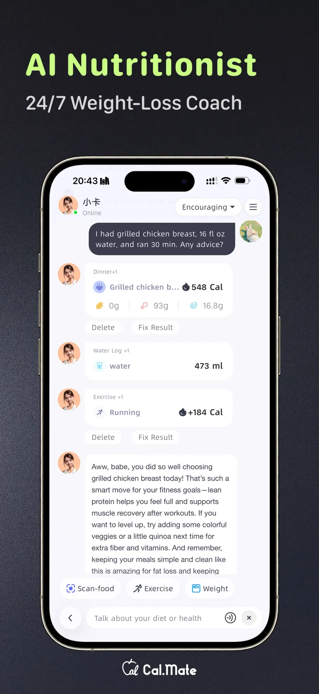 Calorie Tracker-CalorieMate App Store screenshot 8
