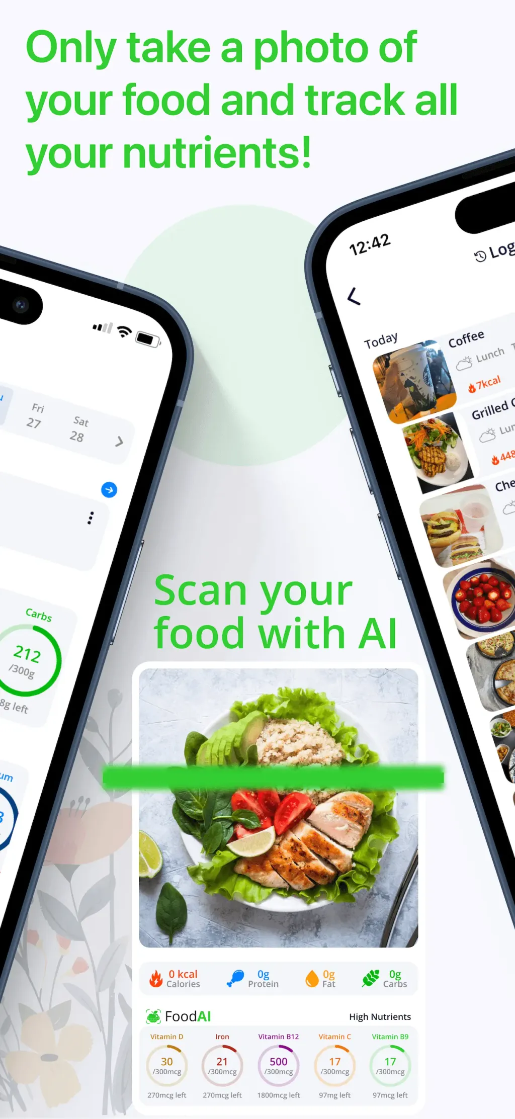 Calorie Tracker・Diet: Food AI App Store screenshot 2
