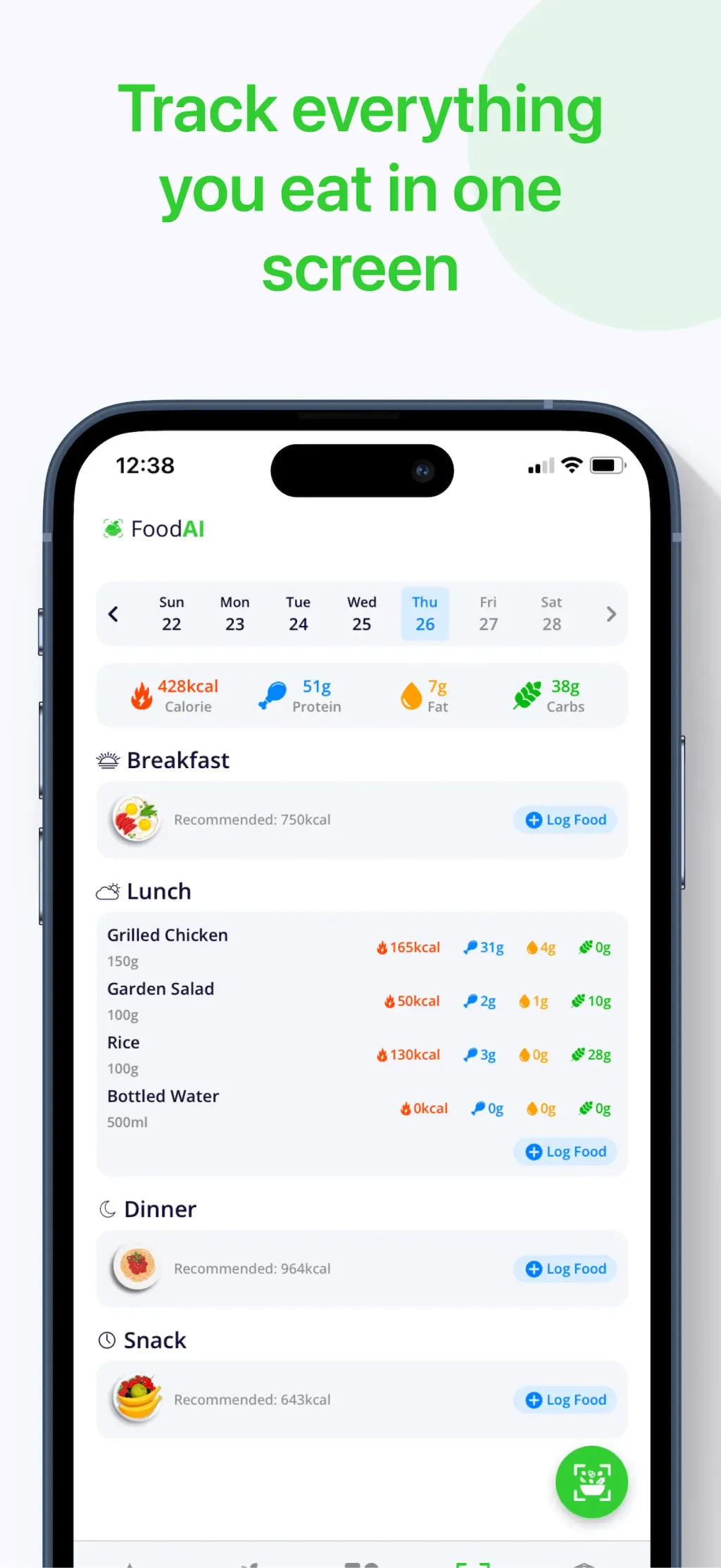 Calorie Tracker・Diet: Food AI App Store screenshot 8