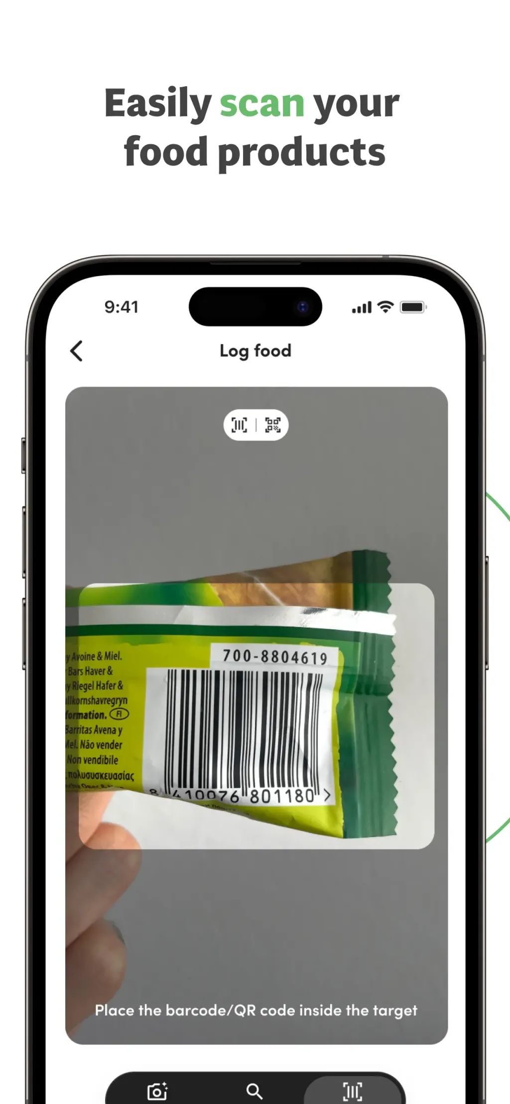 Calories and nutrition tracker App Store screenshot 5