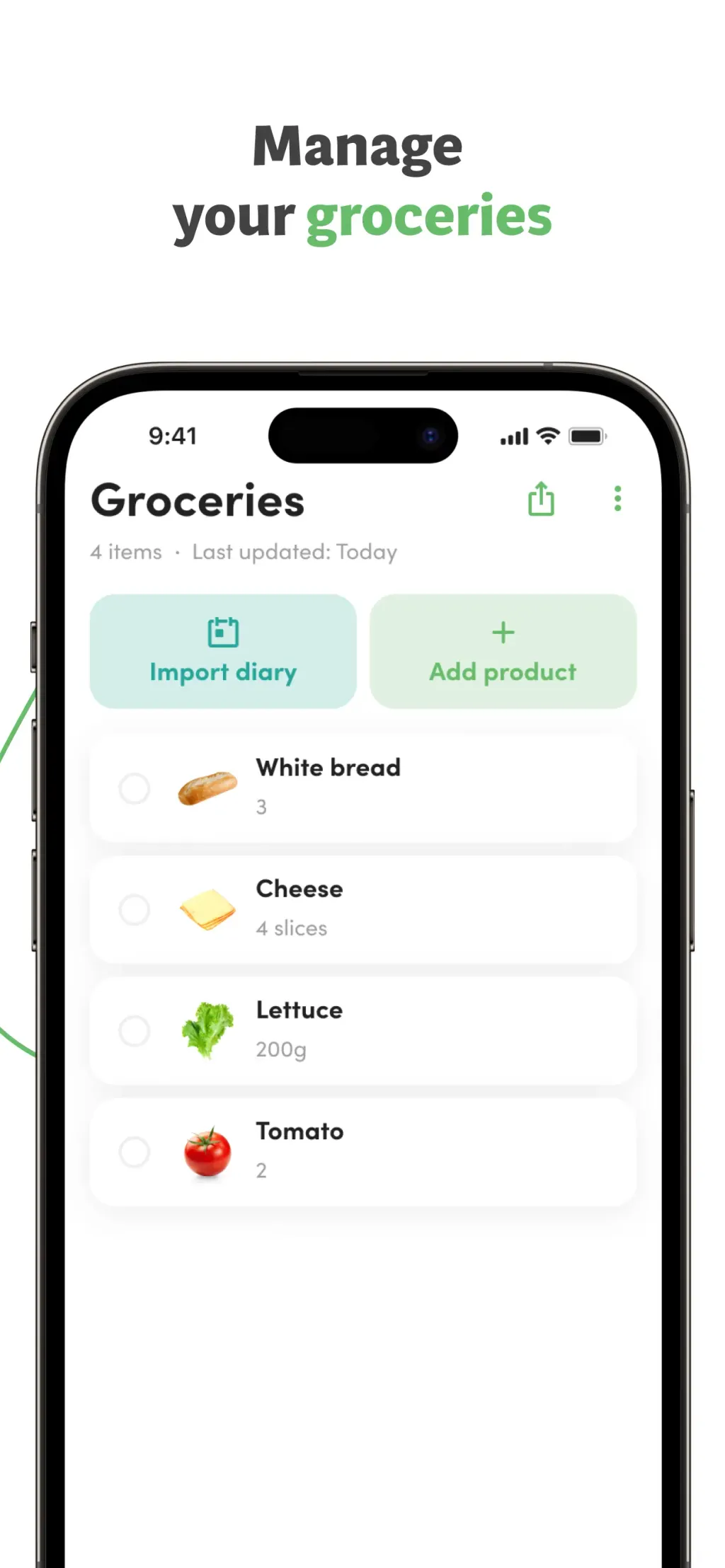 Calories and nutrition tracker App Store screenshot 9