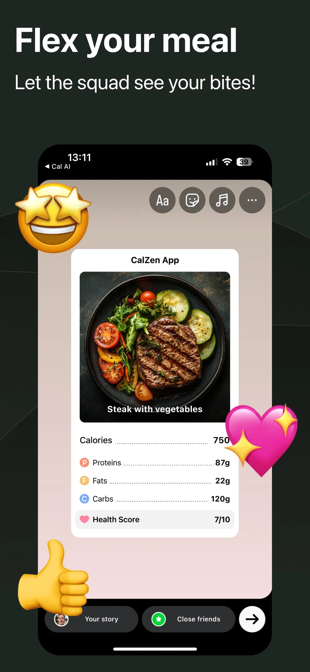 CalZen AI Food Calorie Counter App Store screenshot 7