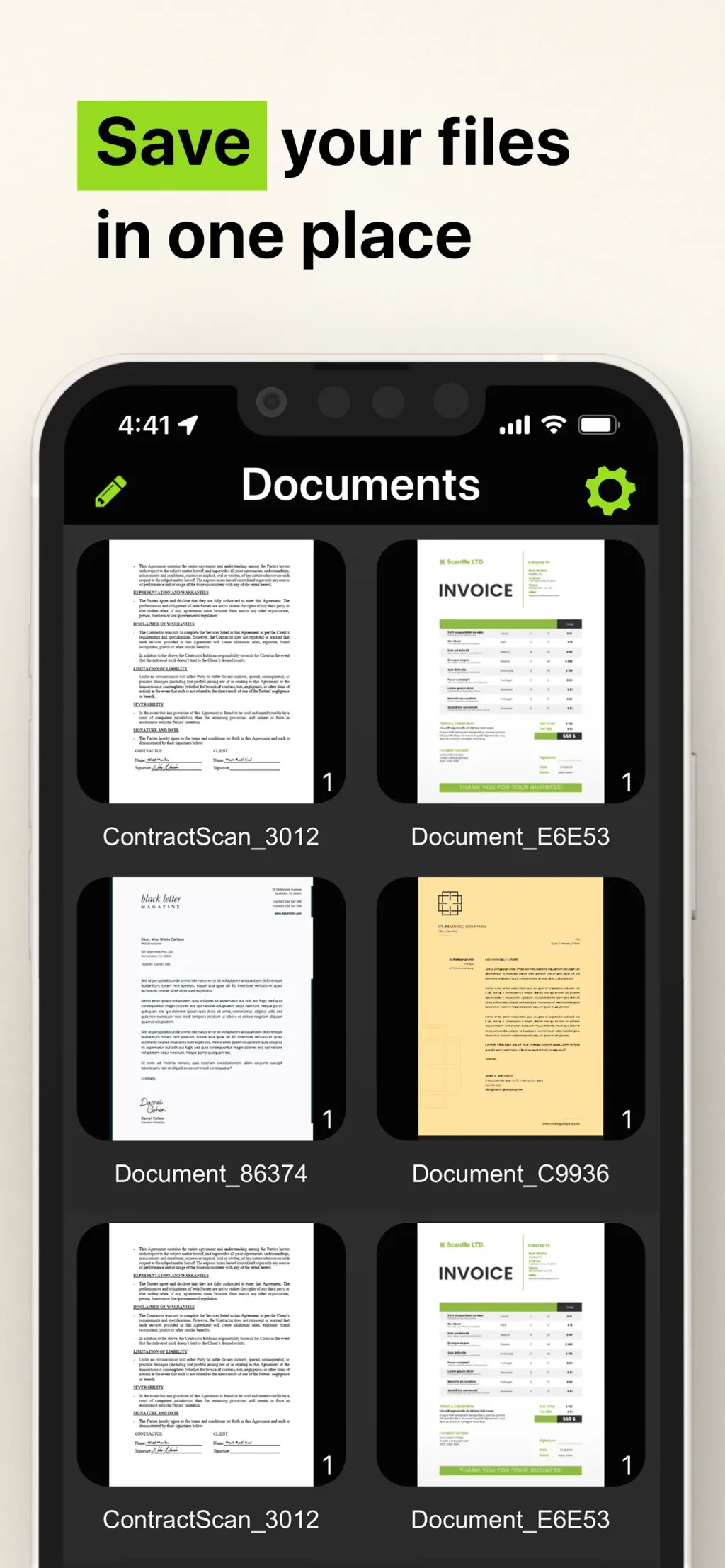 Camera Scanner - PDF App Store screenshot 6