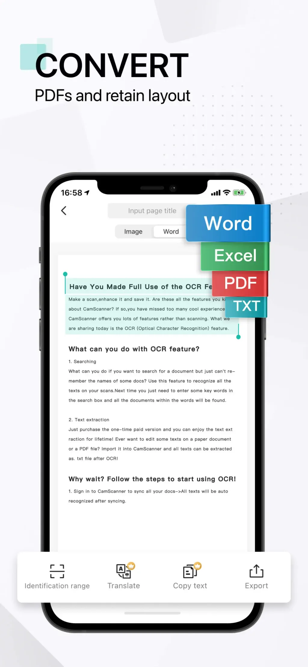 CamScanner - PDF Scanner App App Store screenshot 8