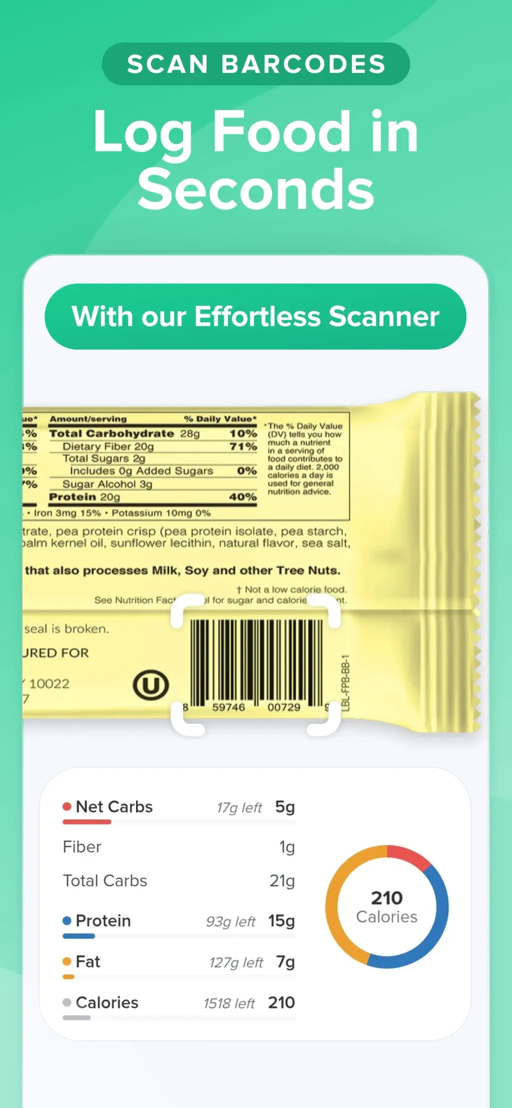Carb Manager—Keto Diet Tracker App Store screenshot 2