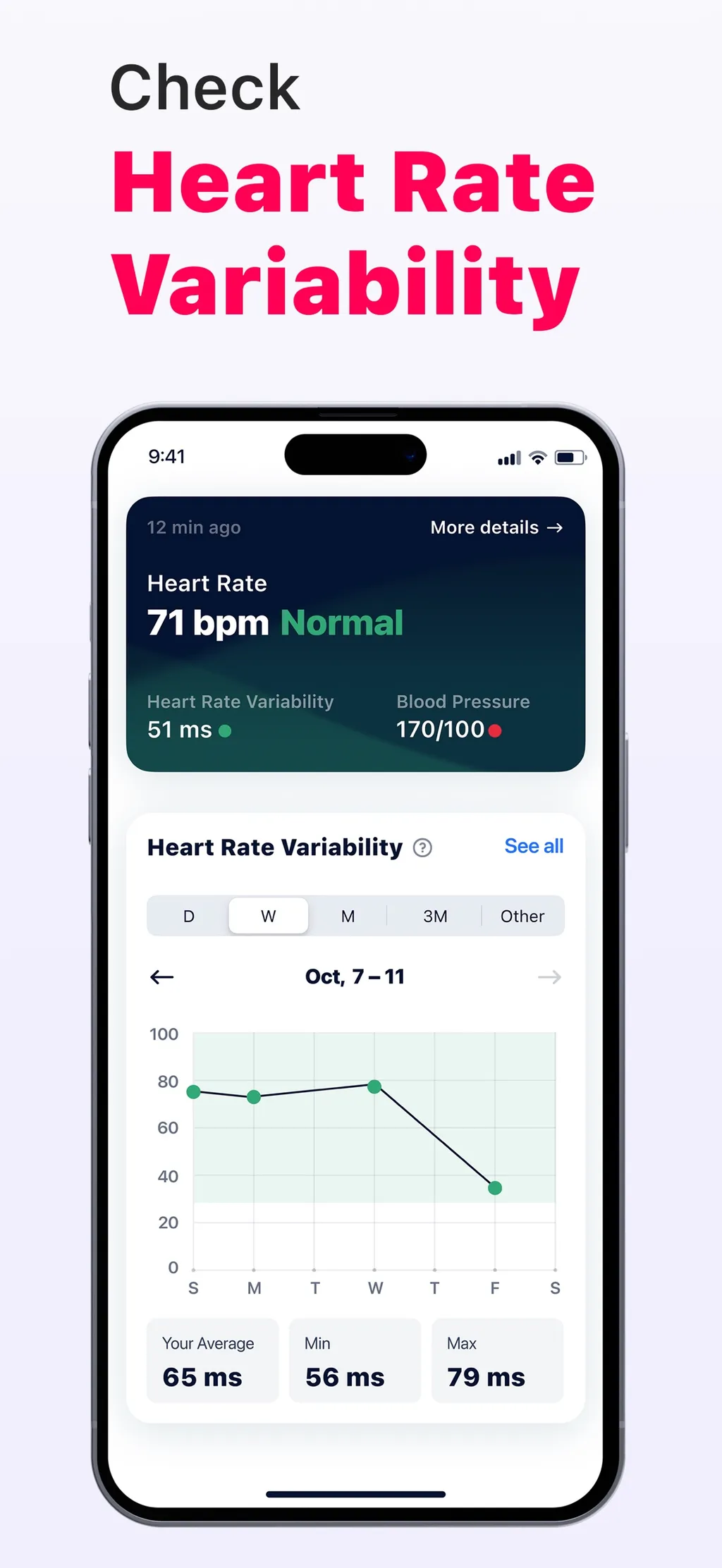 Cardi Mate: Heart Rate Monitor App Store screenshot 3