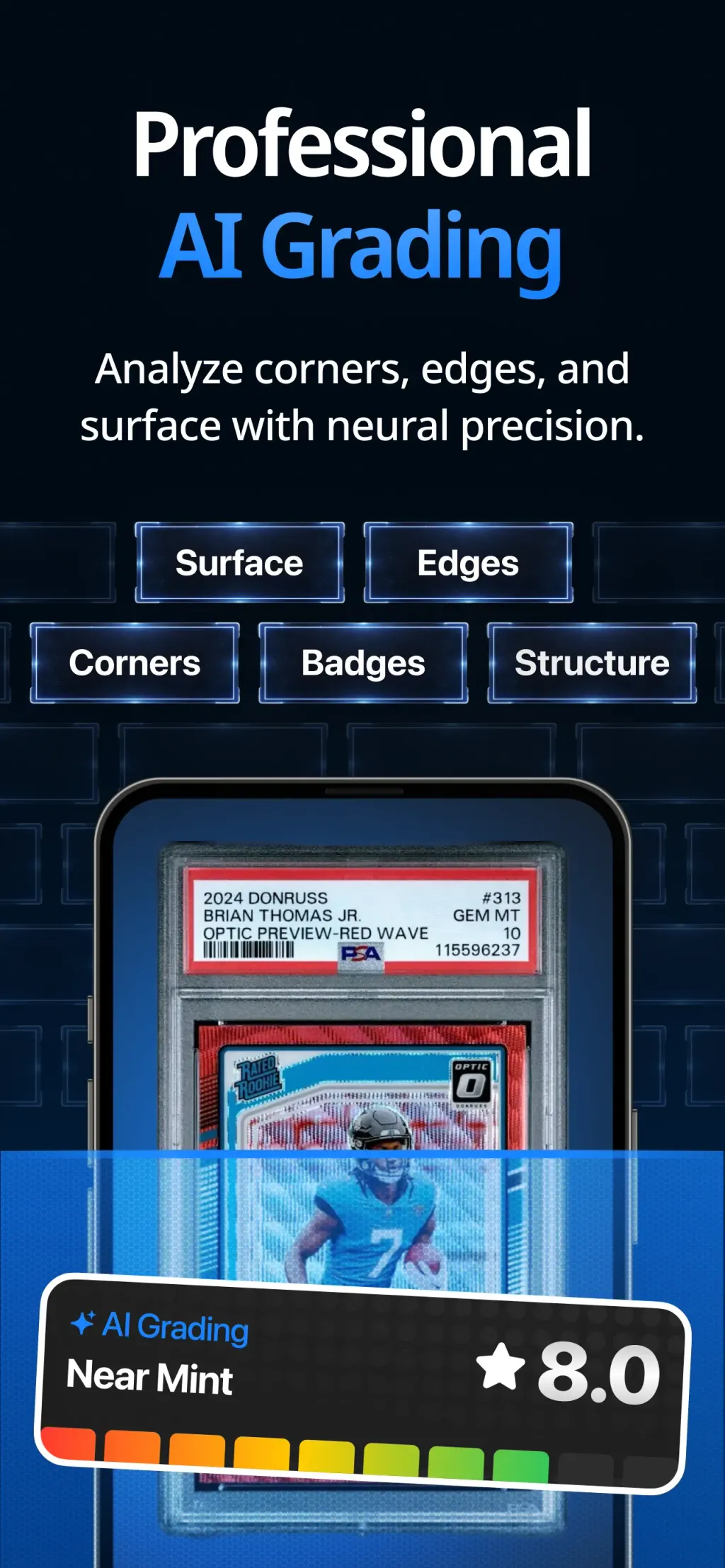 Cardly AI: Sports Card Scanner screenshot 2