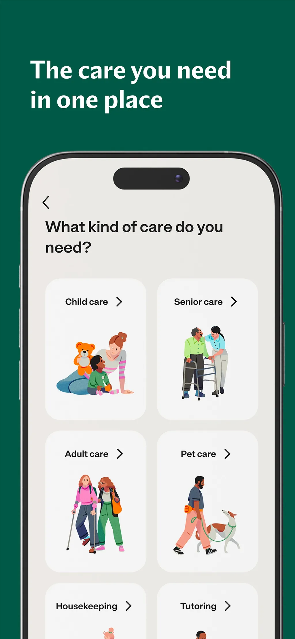 Care.com: Hire Caregivers App Store screenshot 1