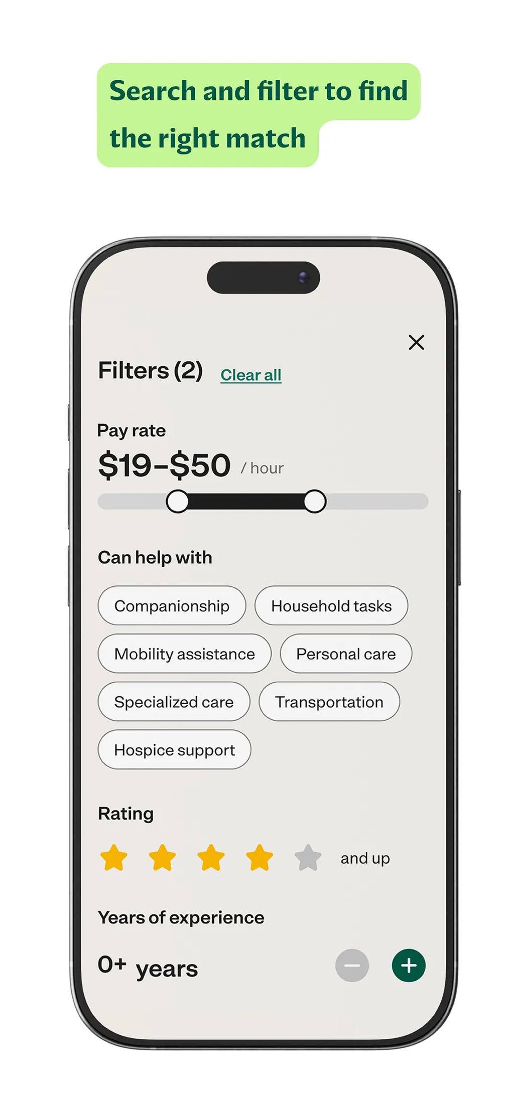 Care.com: Hire Caregivers App Store screenshot 3