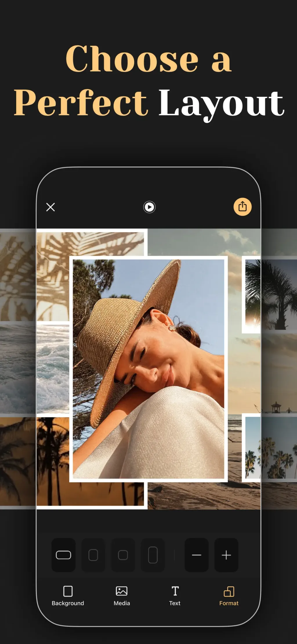 Carousel Post Collage SwipeMix App Store screenshot 2