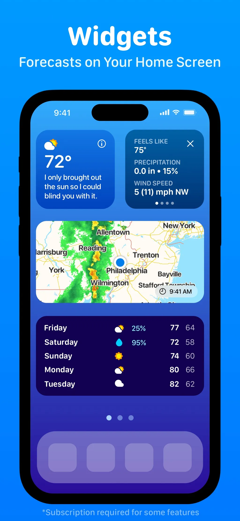 CARROT Weather: Alerts & Radar App Store screenshot 8