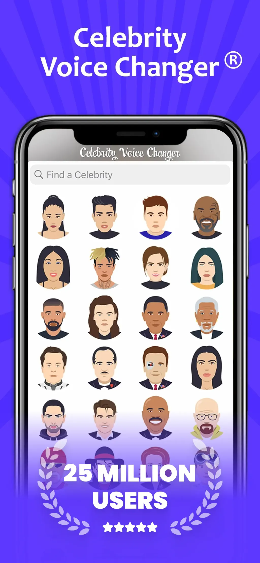 Celebrity Voice Changer Live screenshot 4