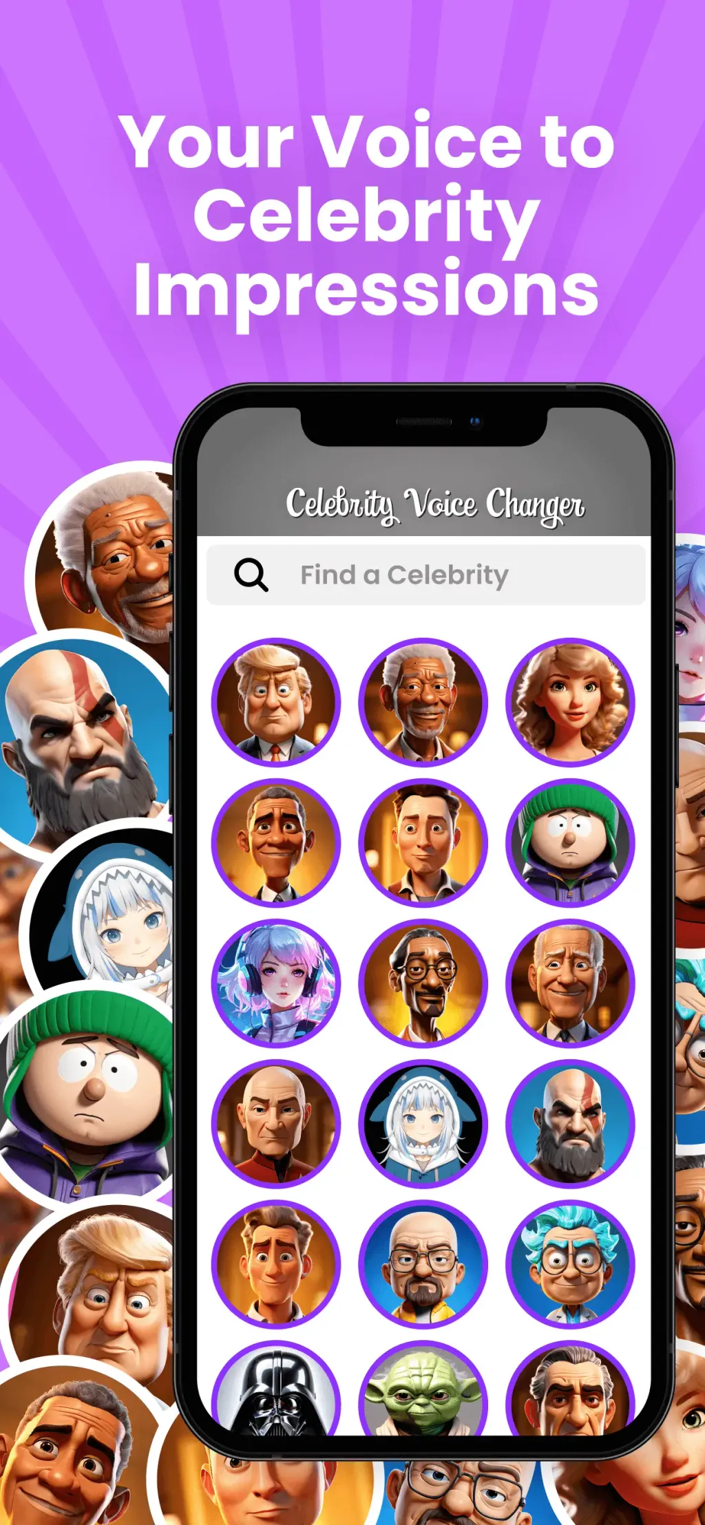 Celebrity Voice Changer Live App Store screenshot 9