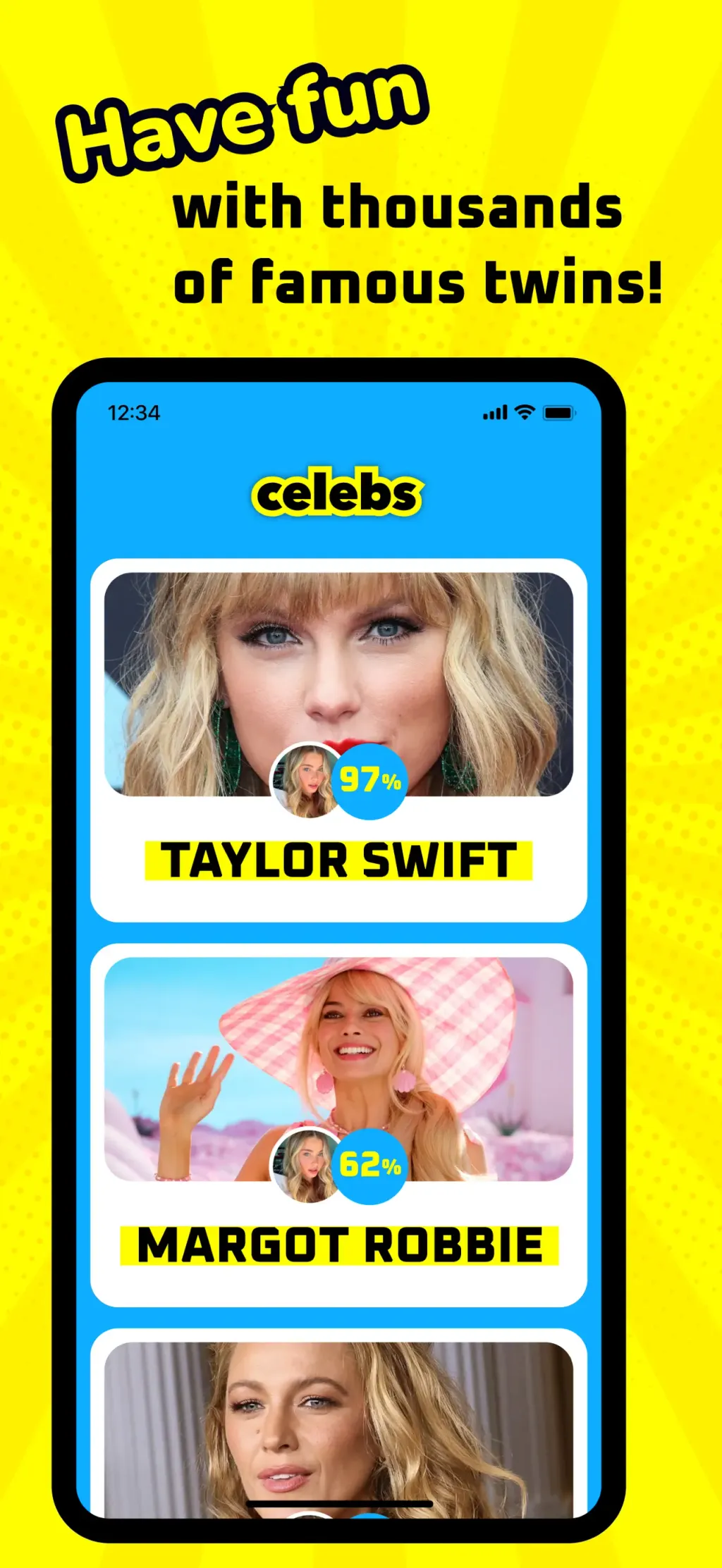 Celebs - Celebrity Look Alike App Store screenshot 6