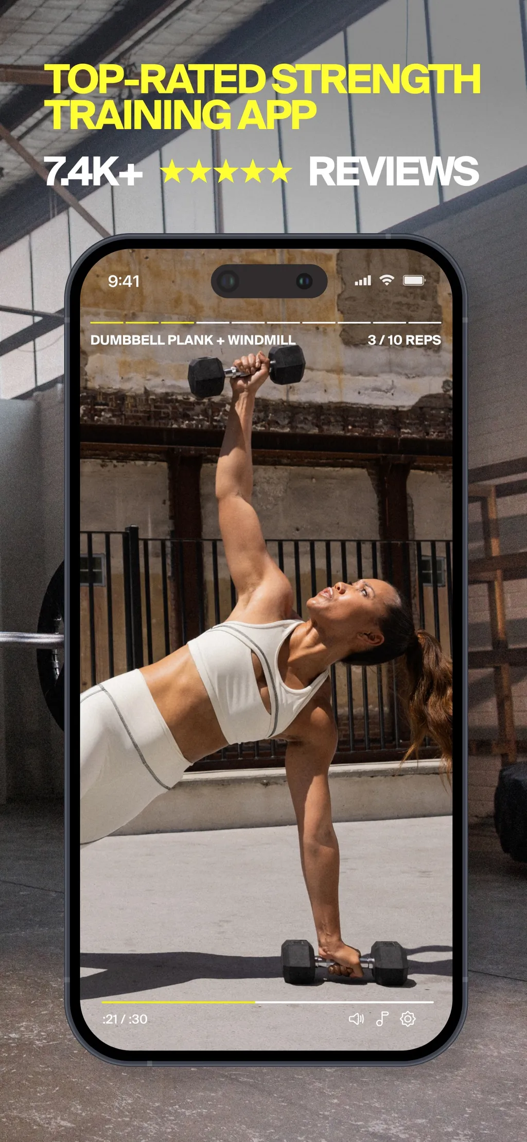 Centr: Strength & Fitness App screenshot 1
