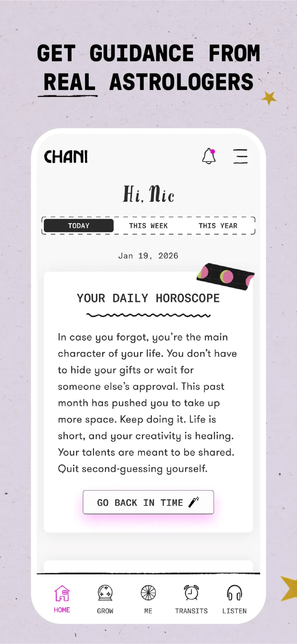CHANI: Your Astrology Guide screenshot 1