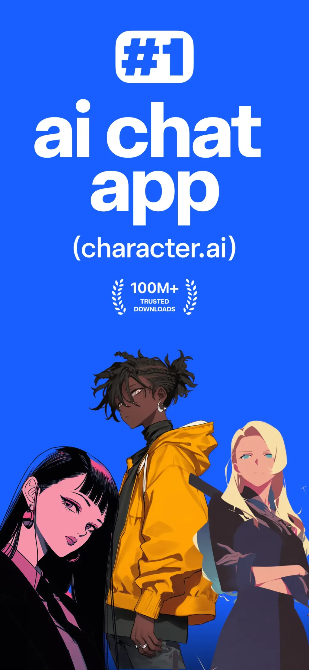 Character AI: Chat, Talk, Text App Store screenshot 1