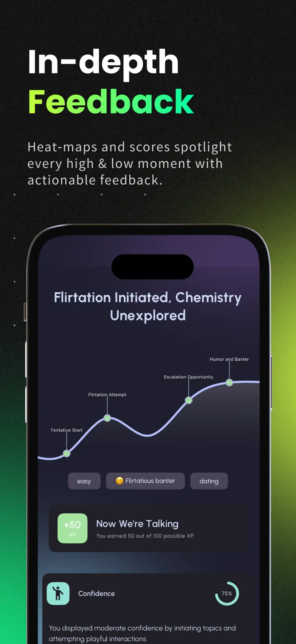 CharmXP: AI Charisma Coach App Store screenshot 5