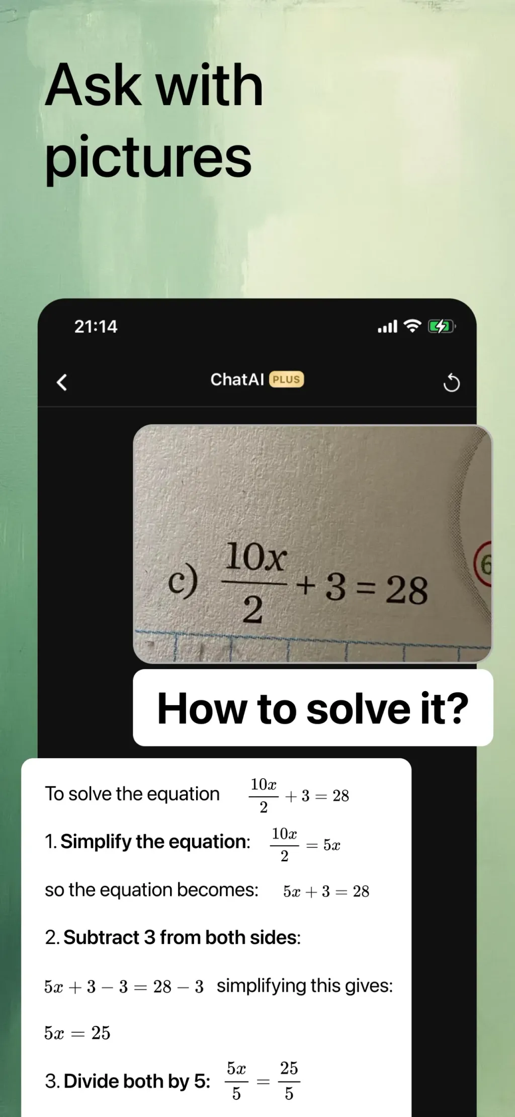 Chat AI: Ask Chatbot Assistant App Store screenshot 3