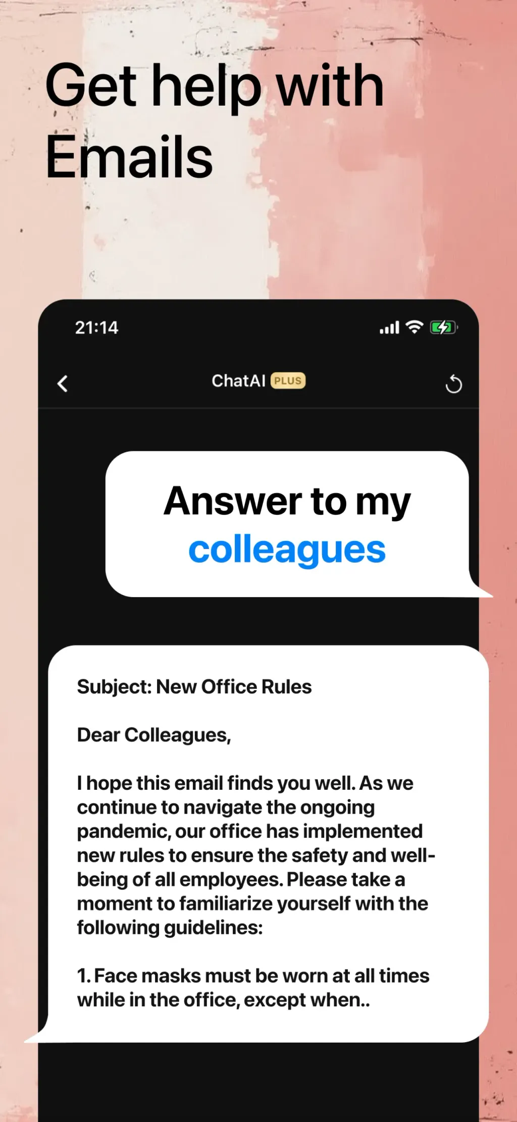 Chat AI: Ask Chatbot Assistant App Store screenshot 5