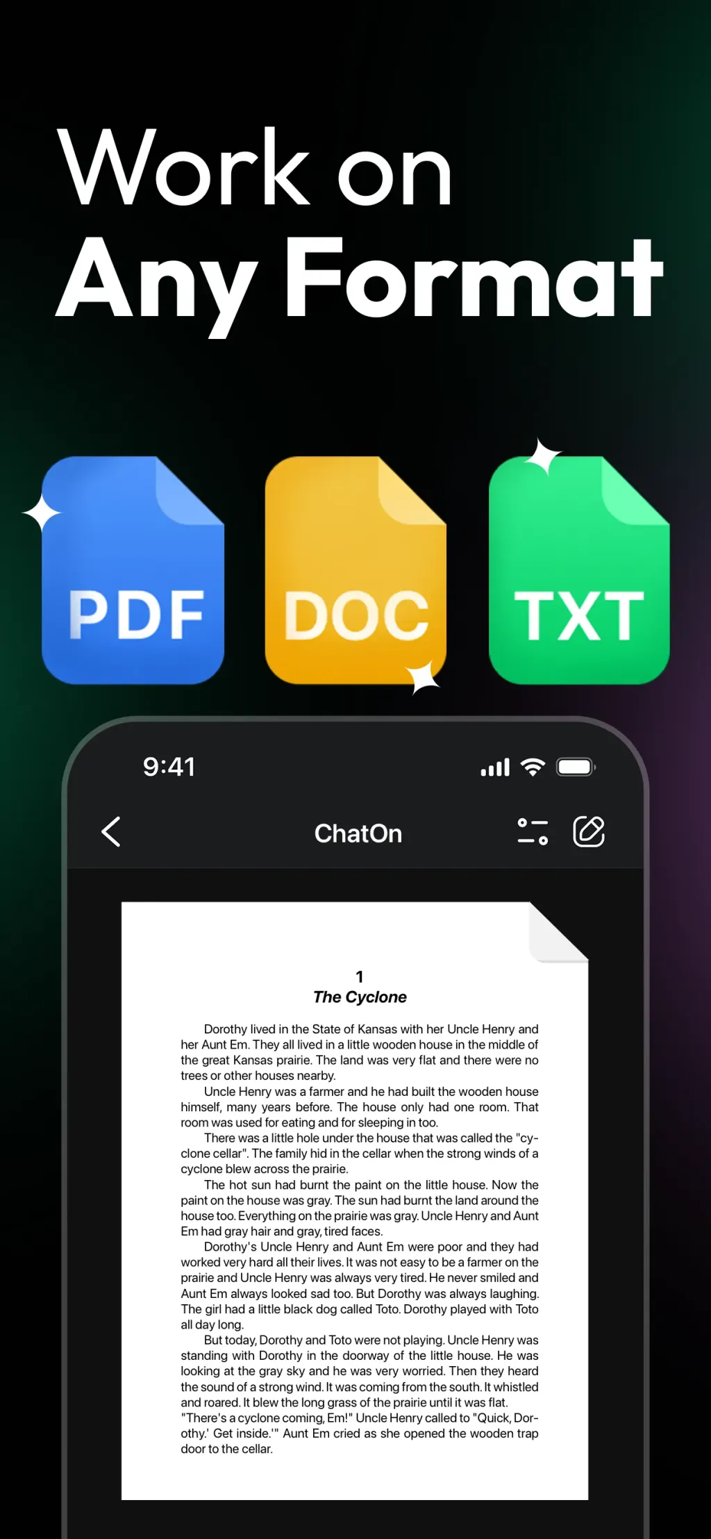 ChatOn AI - Chat Bot Assistant App Store screenshot 8