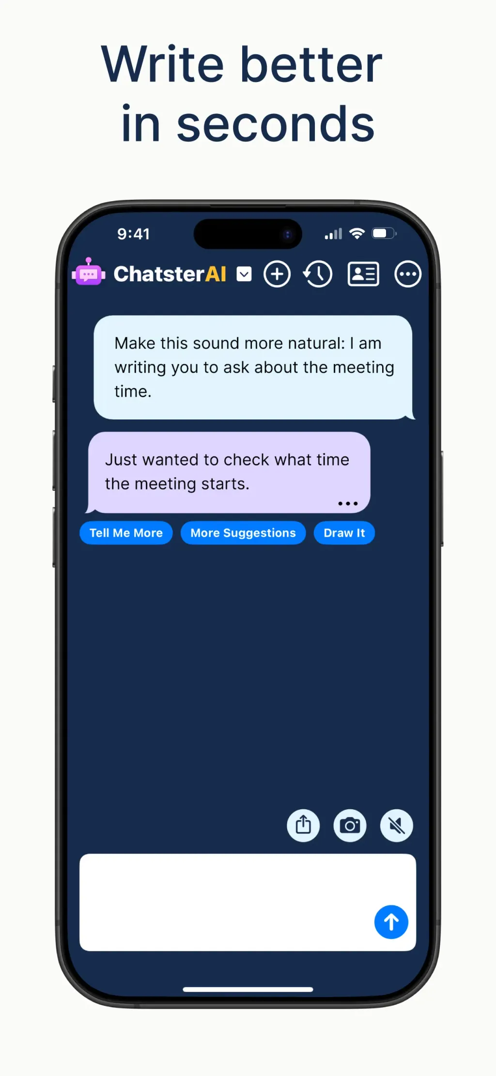 AI Assistant: Images & Writing App Store screenshot 7