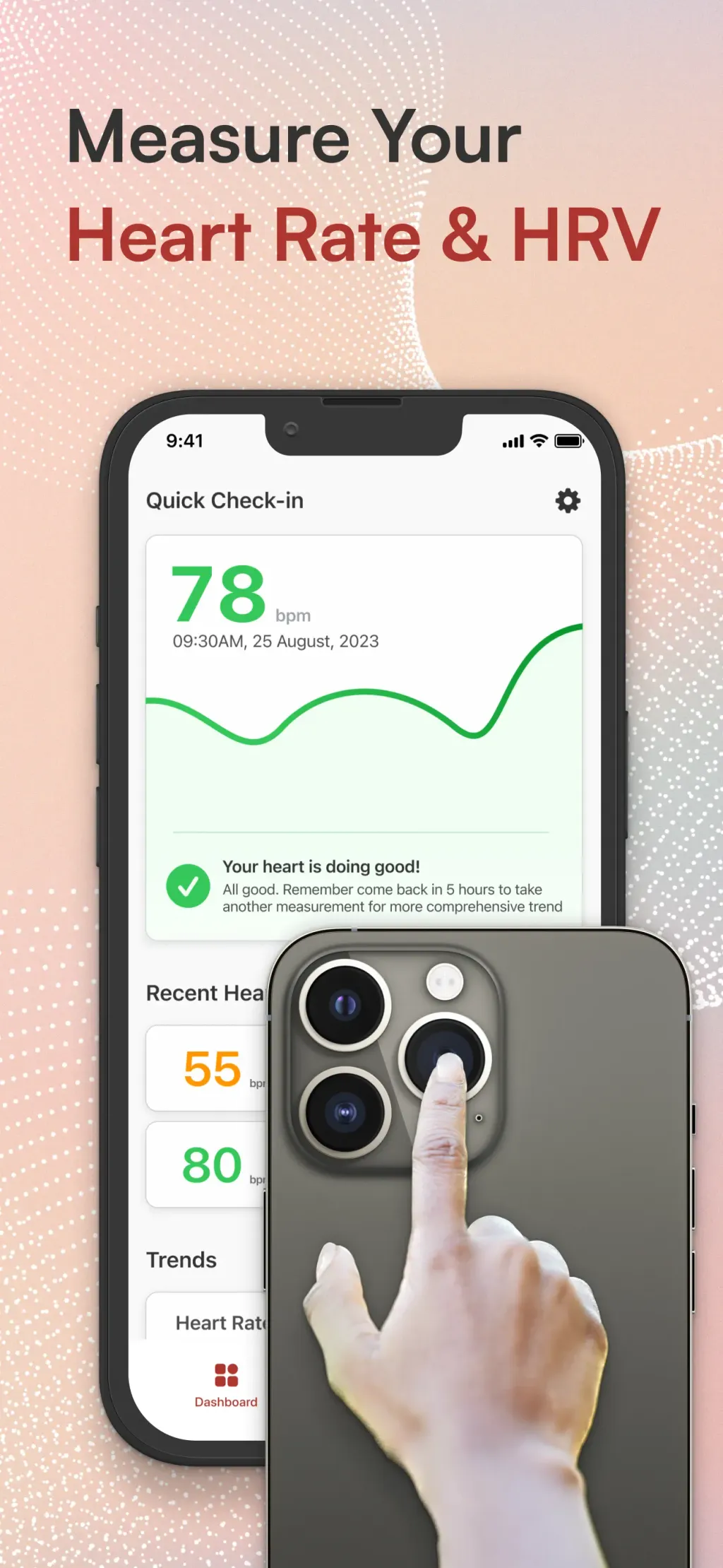 Check Heart Rate Now screenshot 1