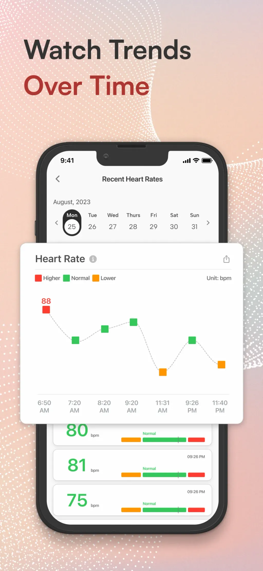 Check Heart Rate Now App Store screenshot 2