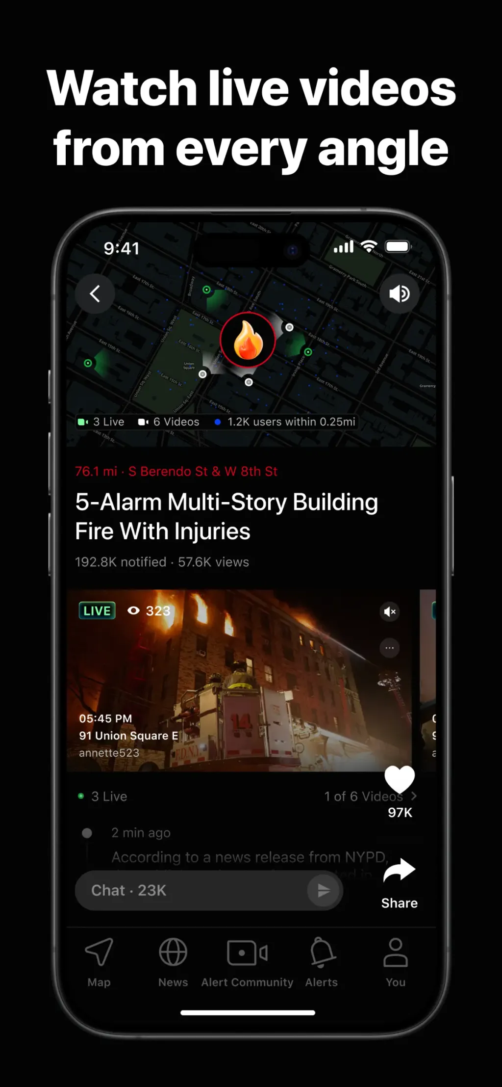 Citizen: Safety & Live Video screenshot 3
