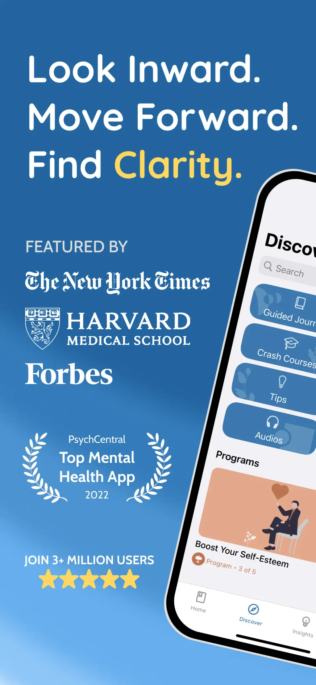 Clarity: CBT Self Help Journal App Store screenshot 1