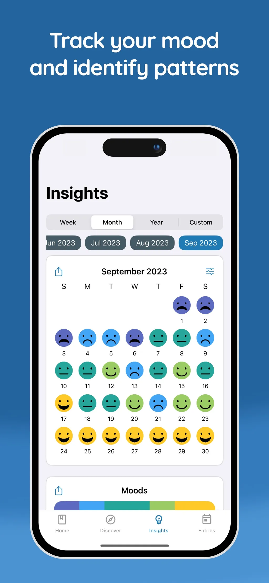 Clarity: CBT Self Help Journal App Store screenshot 3