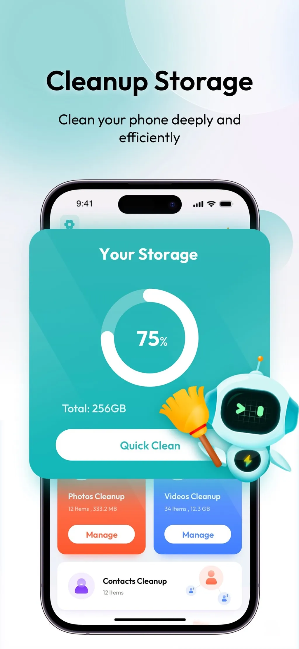 Cleaner: AI Phone Cleanup Tool screenshot 1