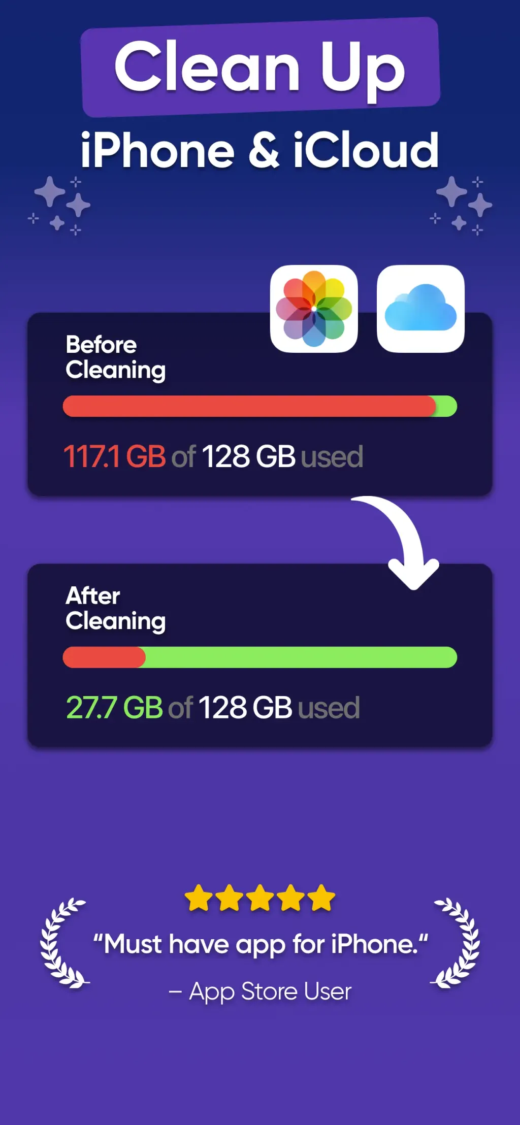 Cleaner ・Phone Storage Cleanup screenshot 1