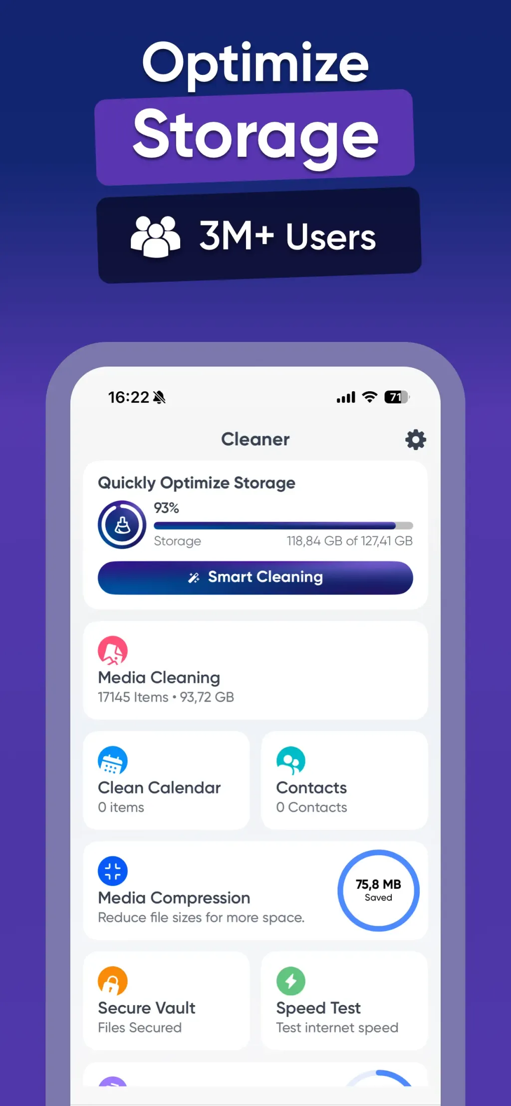 Cleaner ・Phone Storage Cleanup App Store screenshot 2