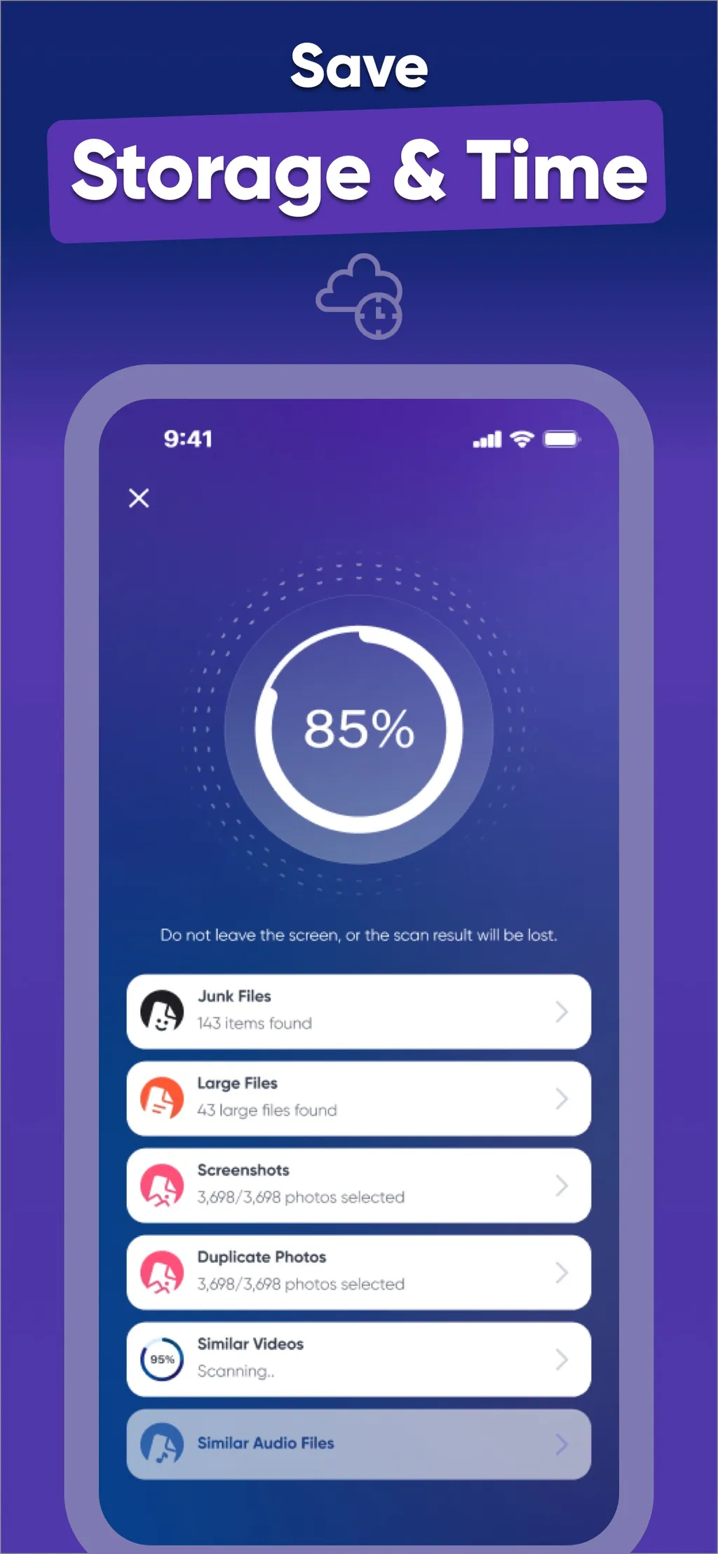 Cleaner ・Phone Storage Cleanup App Store screenshot 4