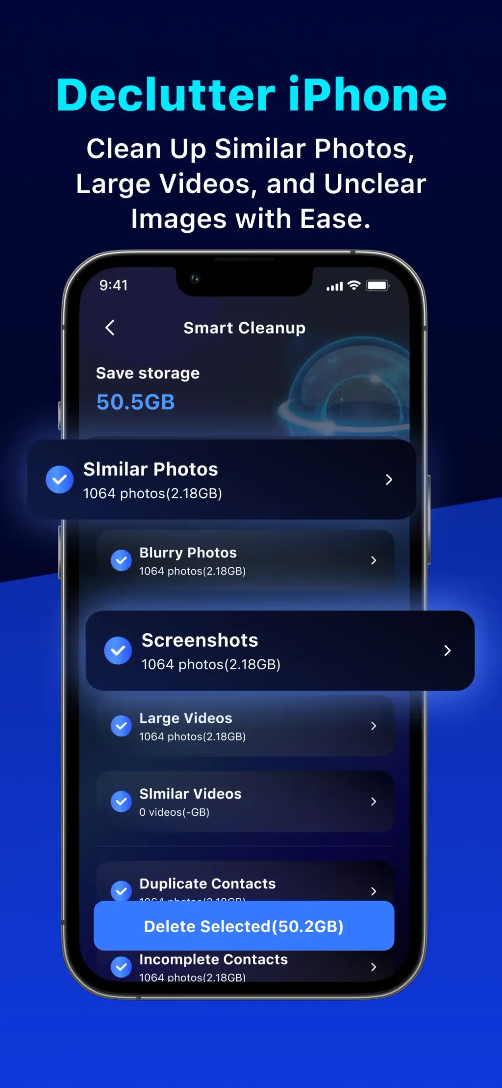 Cleaner PRO:photos cleaner screenshot 1