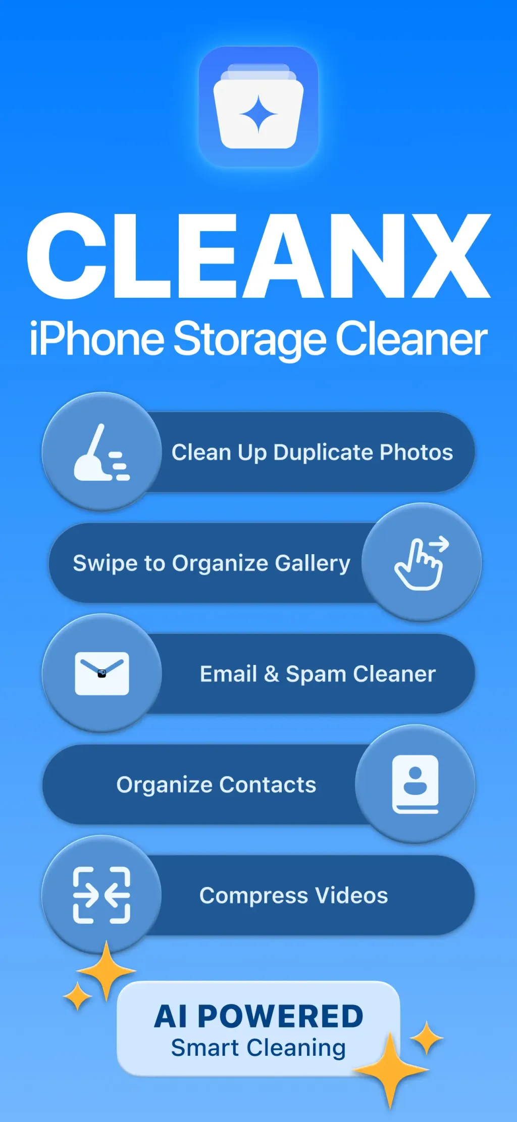 CleanX: Photo Storage Cleaner screenshot 1