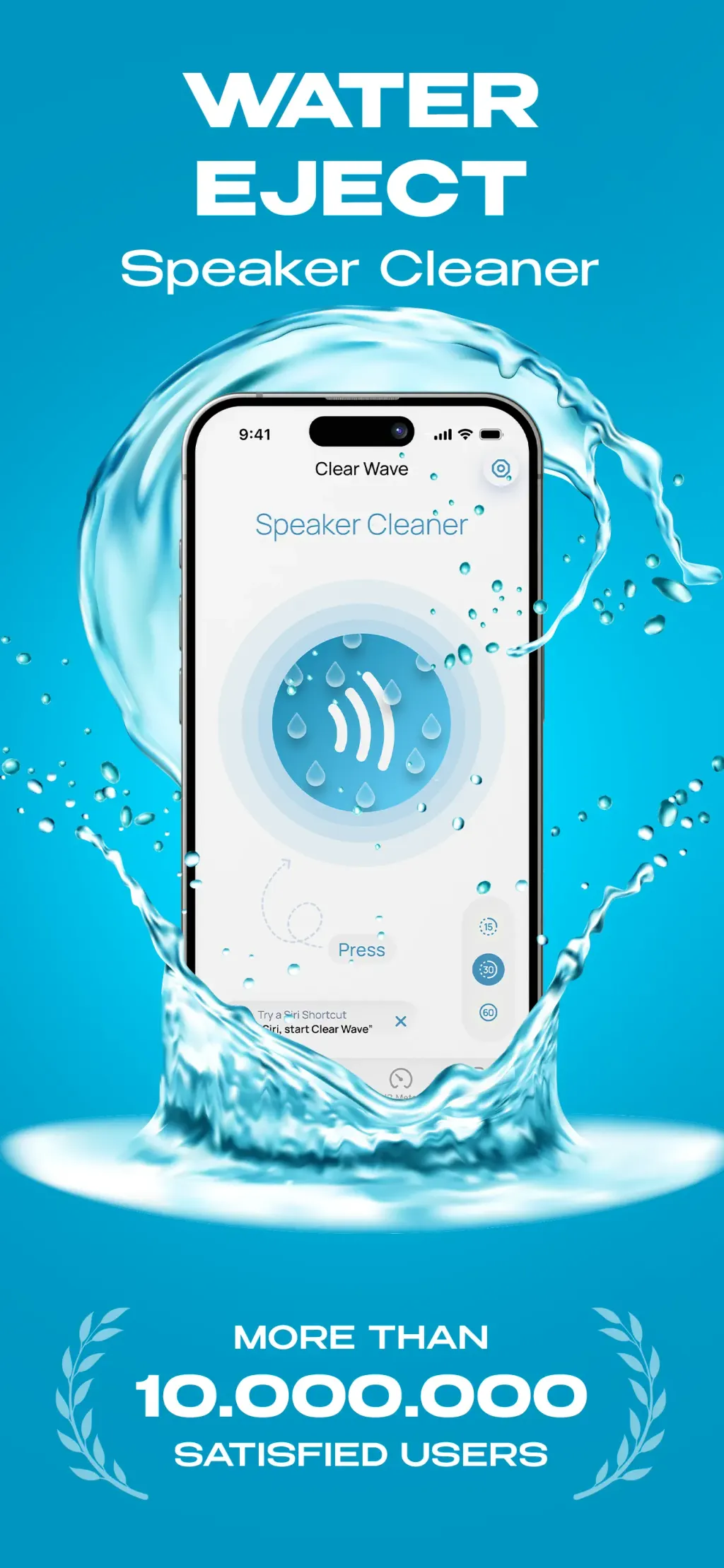 Clear Wave App Store screenshot 1