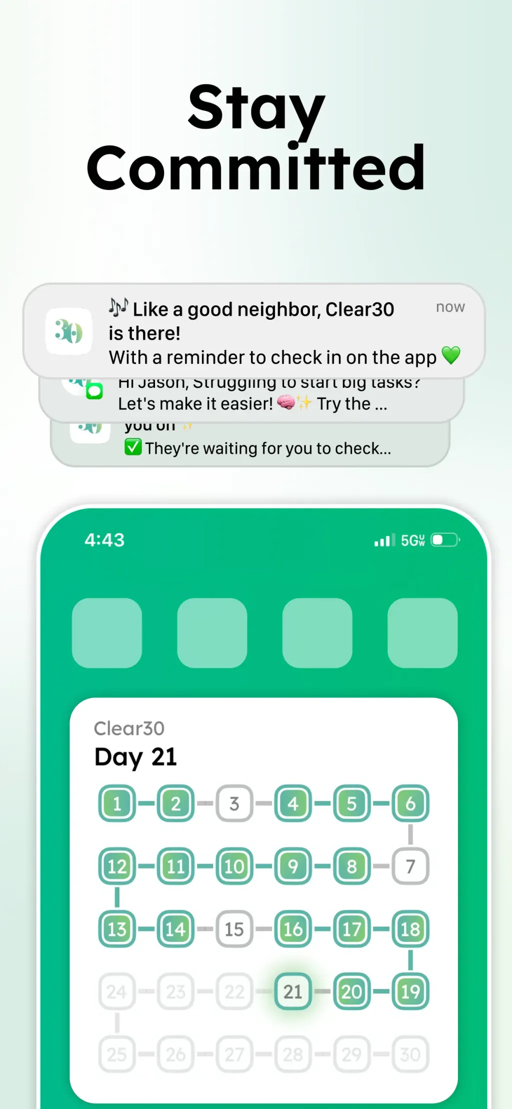 Clear30: Reset From Weed App Store screenshot 7