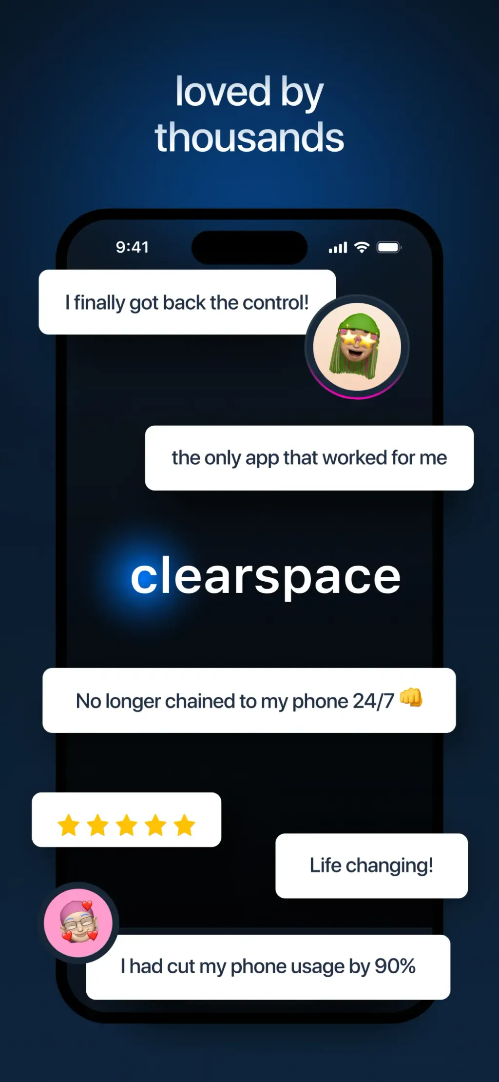ClearSpace: Reduce Screen Time App Store screenshot 4