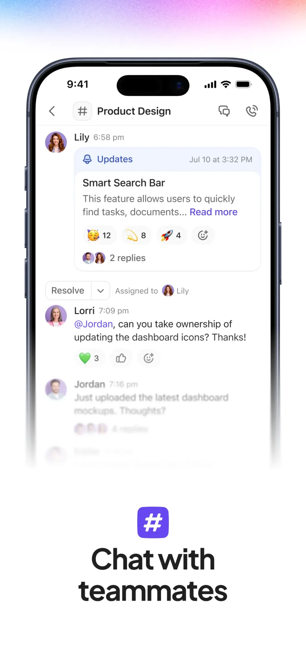 ClickUp: Tasks, Chat, Docs, AI App Store screenshot 6