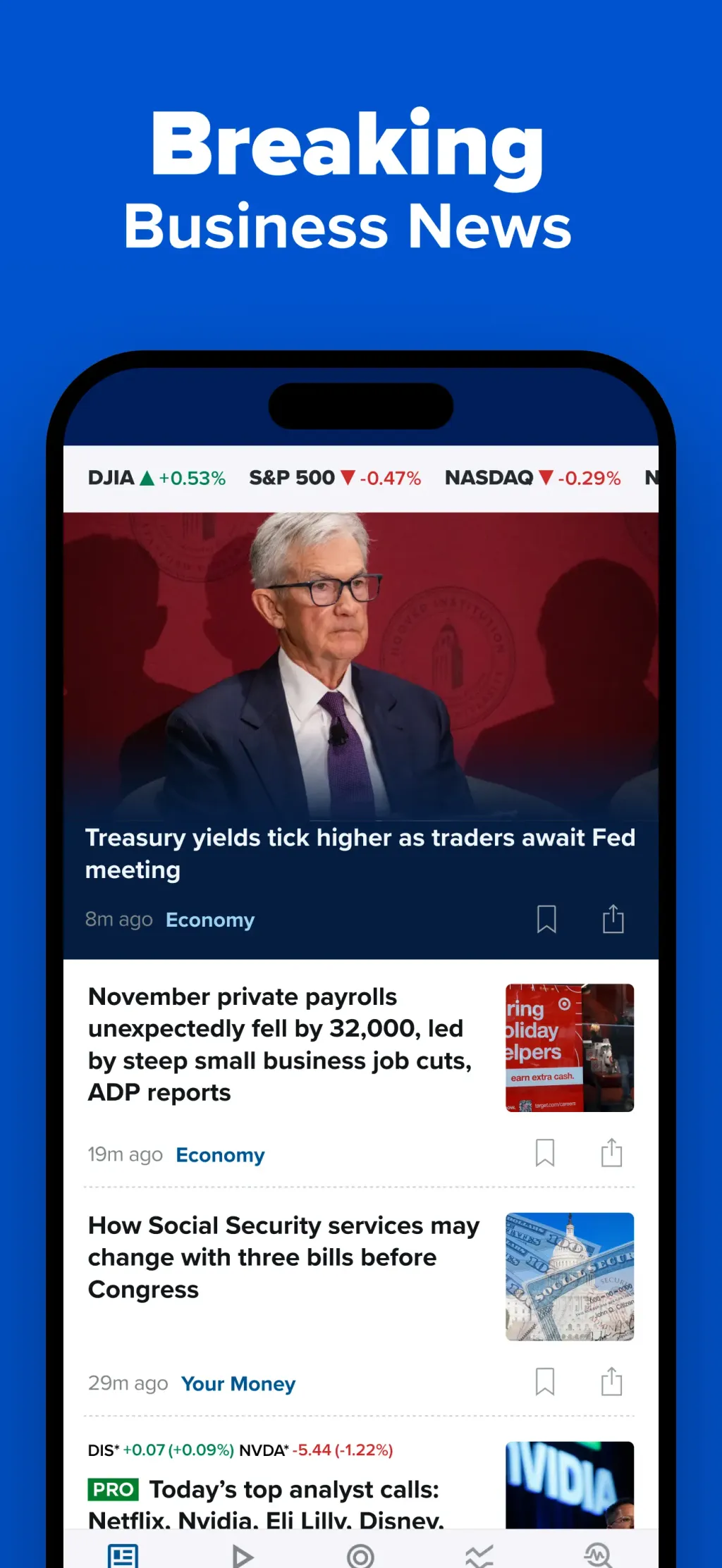 CNBC: Stock Market & Business screenshot 1