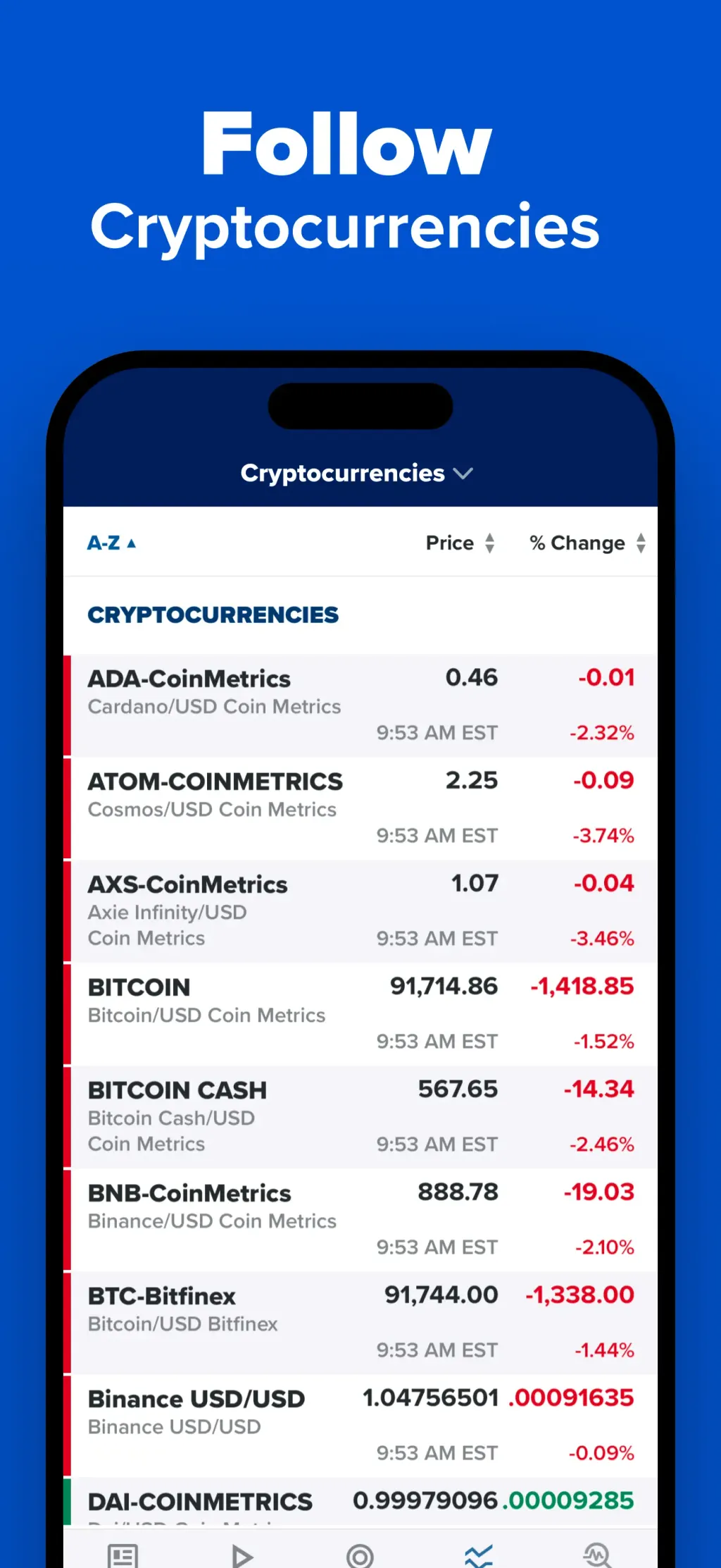 CNBC: Stock Market & Business App Store screenshot 5