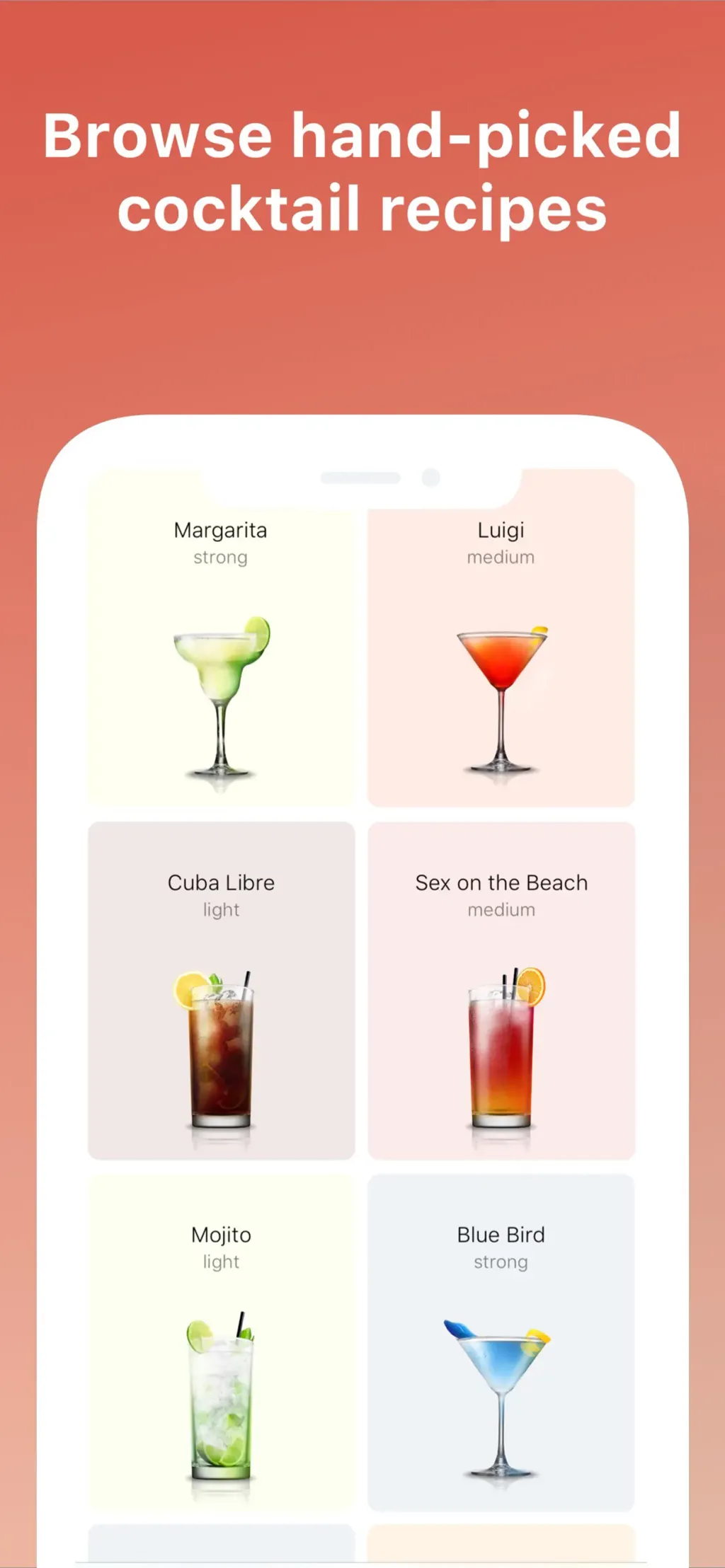 Cocktail Flow - Drink Recipes App Store screenshot 3
