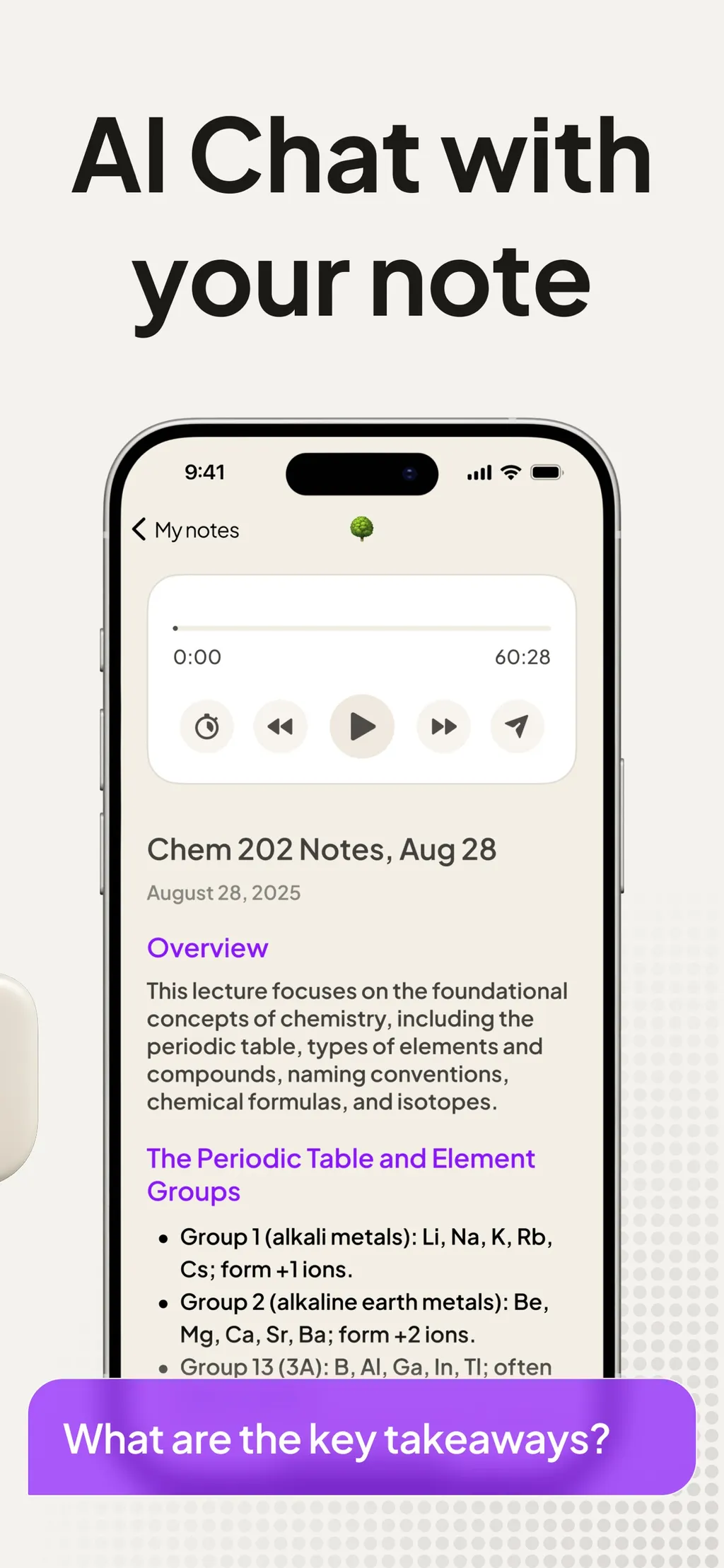 Coconote - AI Note Taker App Store screenshot 4