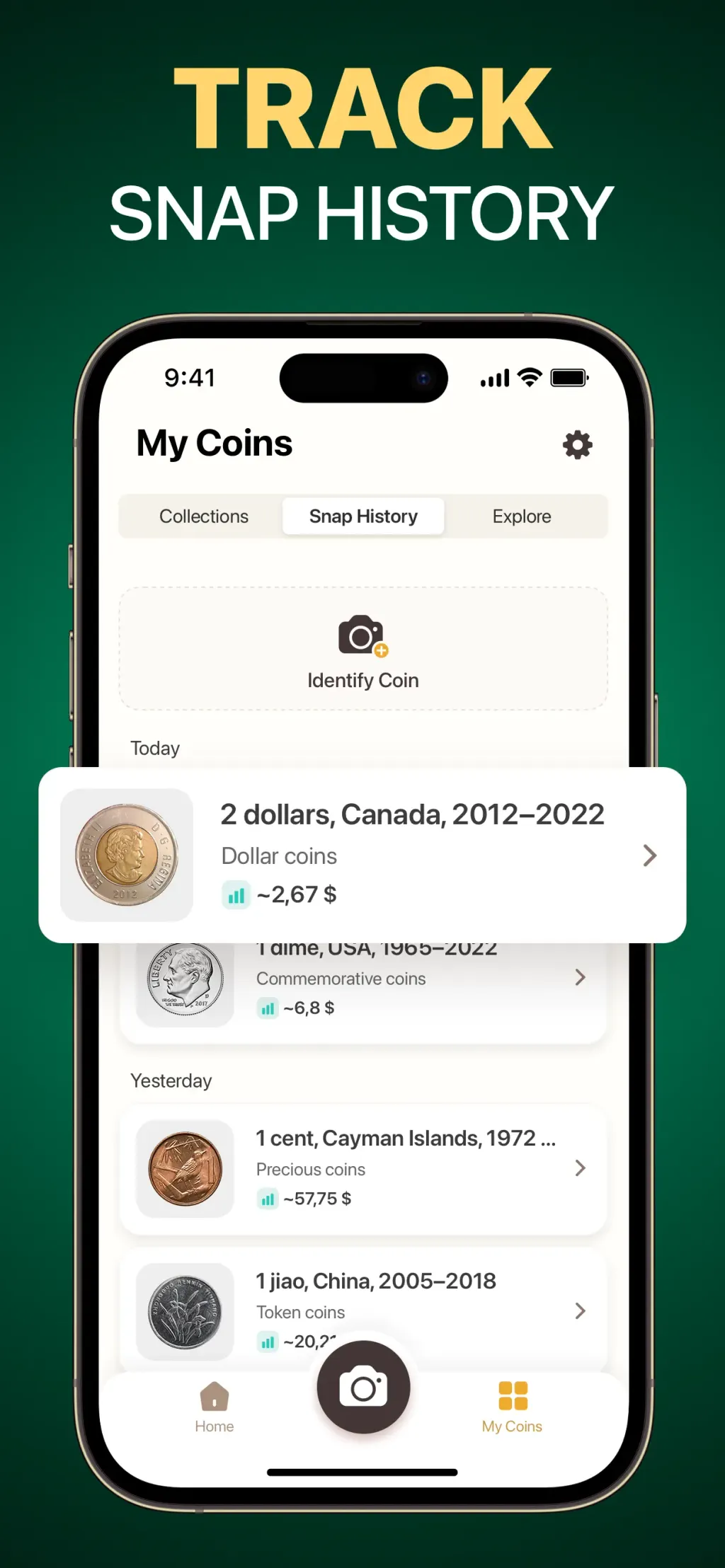 Coin ID: Coin Value Identifier App Store screenshot 8